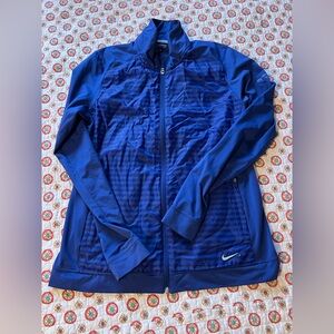 Nike Golf True Performance Full Zip Long Sleeve Lightweight Sweater size Large